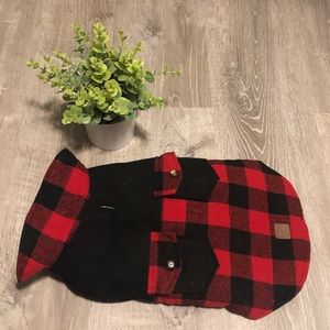 ❄️Plaid Sherpa Dog Coat ❄️ SZ LG